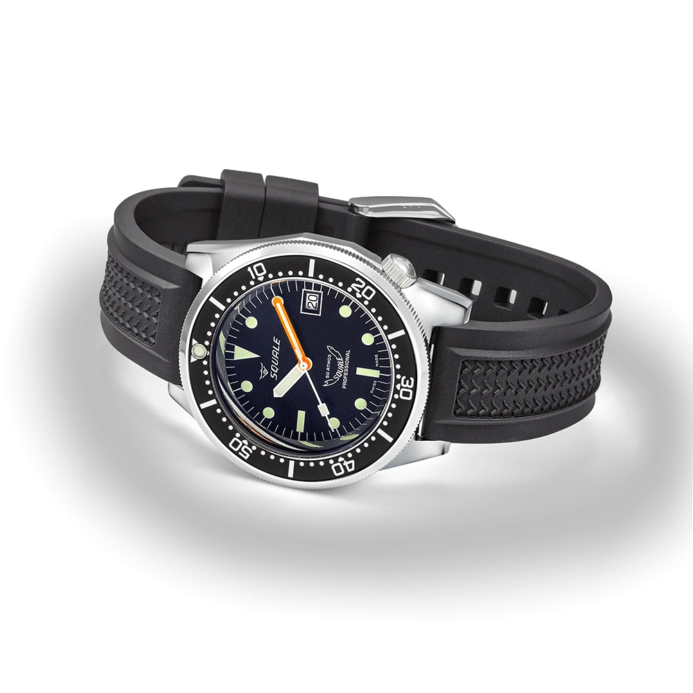 Squale 50 Atmos Black 1521-026/A 1521CL.VO