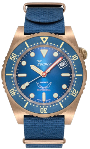 Squale 50 Atmos Bronze 1521 1521BRONBL