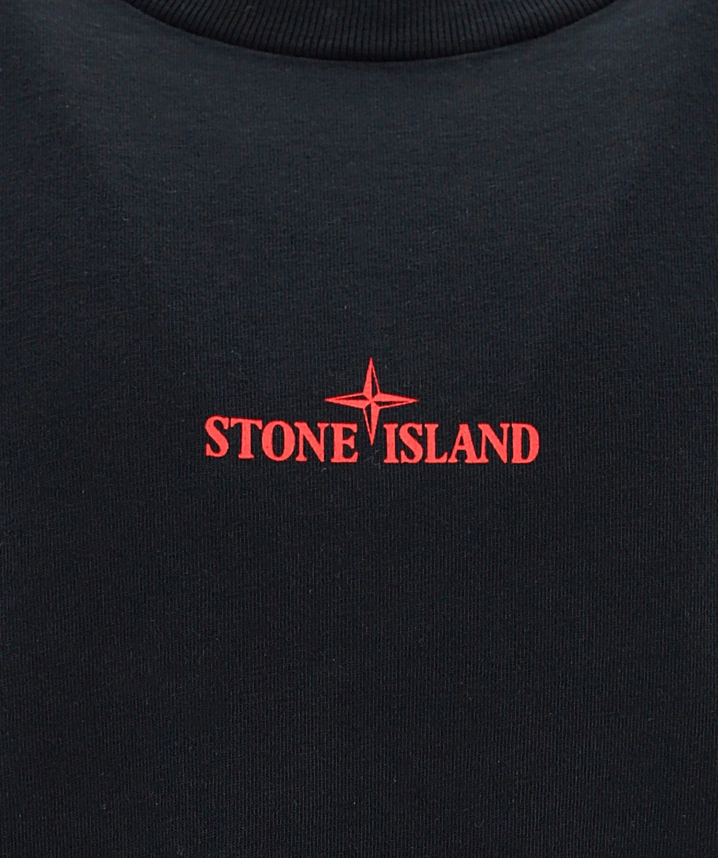 Stone Island Junior Graphic Printed Crewneck T-Shirt