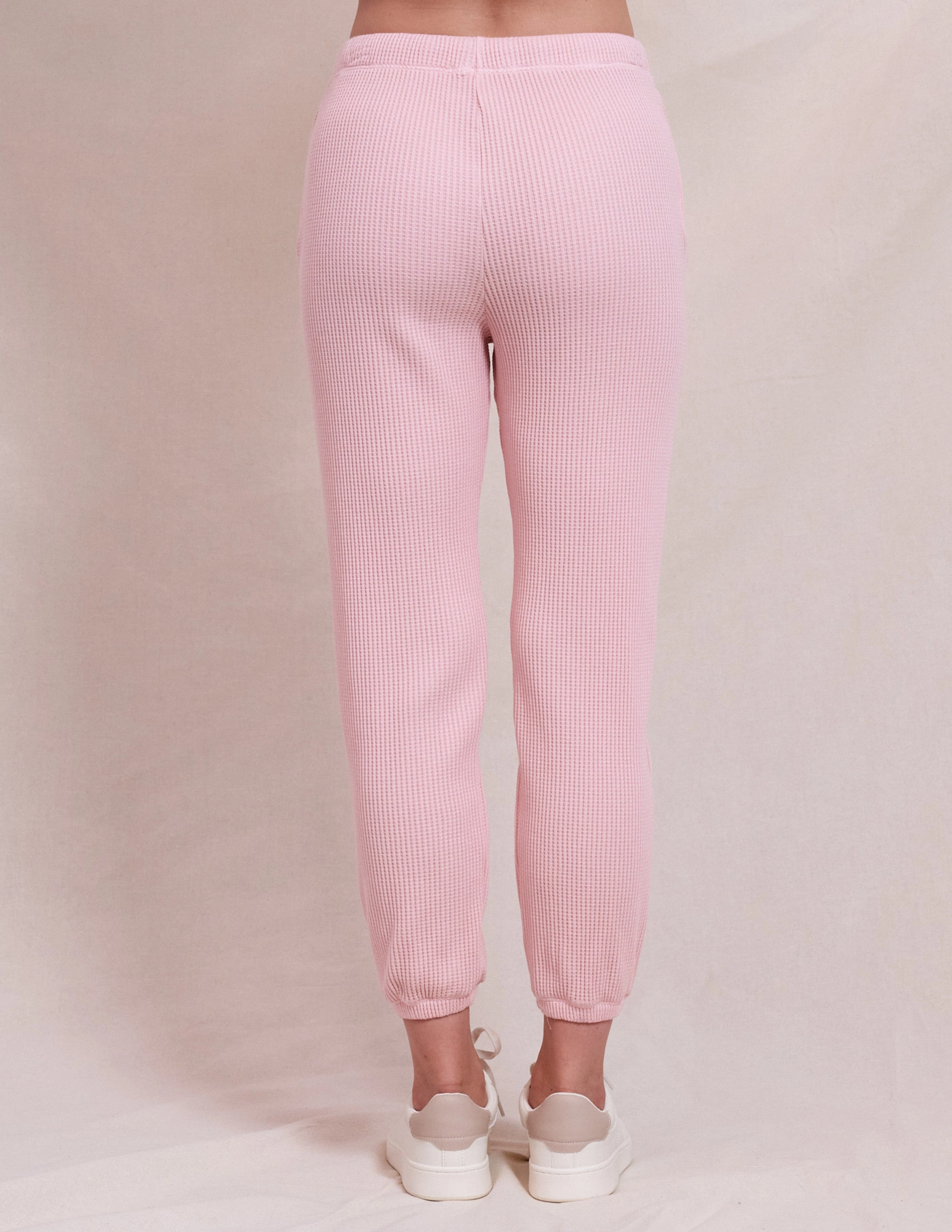 Sundry Cropped Zip Up Jacket & Basic Jogger Set in Iconic Pink