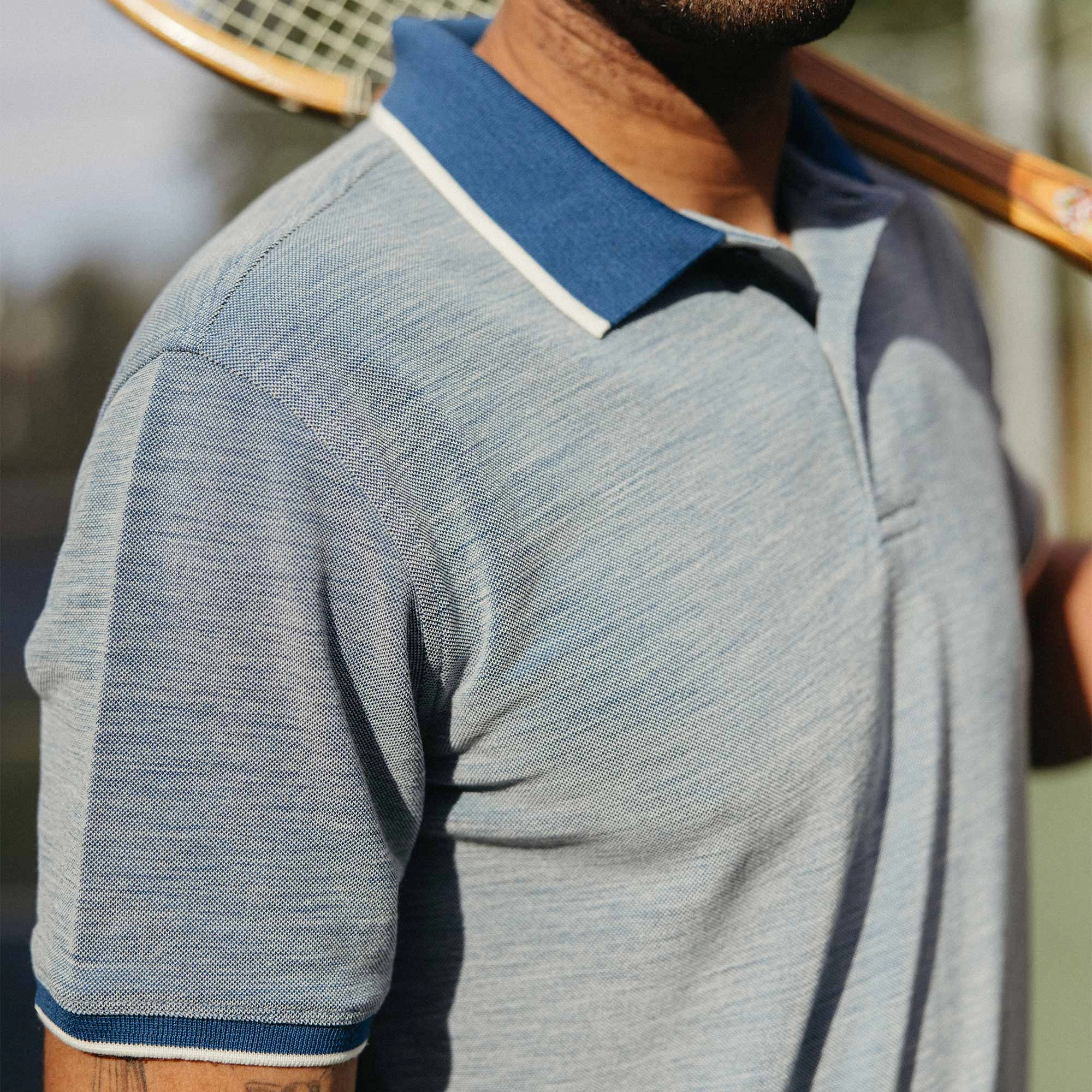 Tipped Pique Polo
