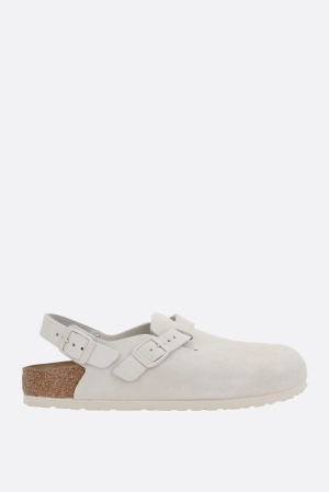 Tokio II flat slingbacks in suede (Narrow Fit)