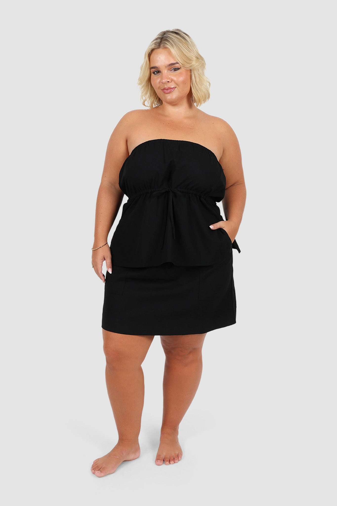 TORIA SKIRT BLACK