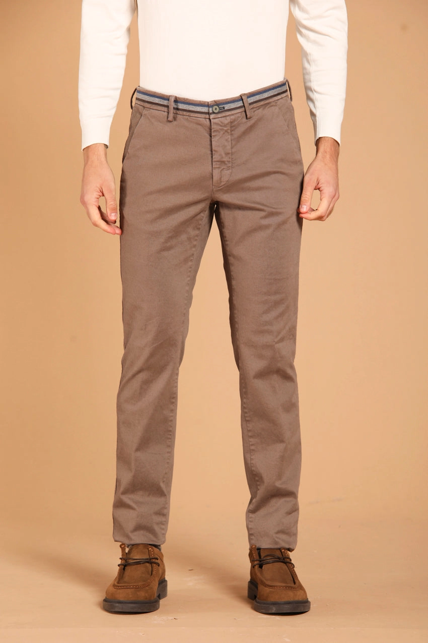 Torino Winter men's chino pants in gabardine slim fit 