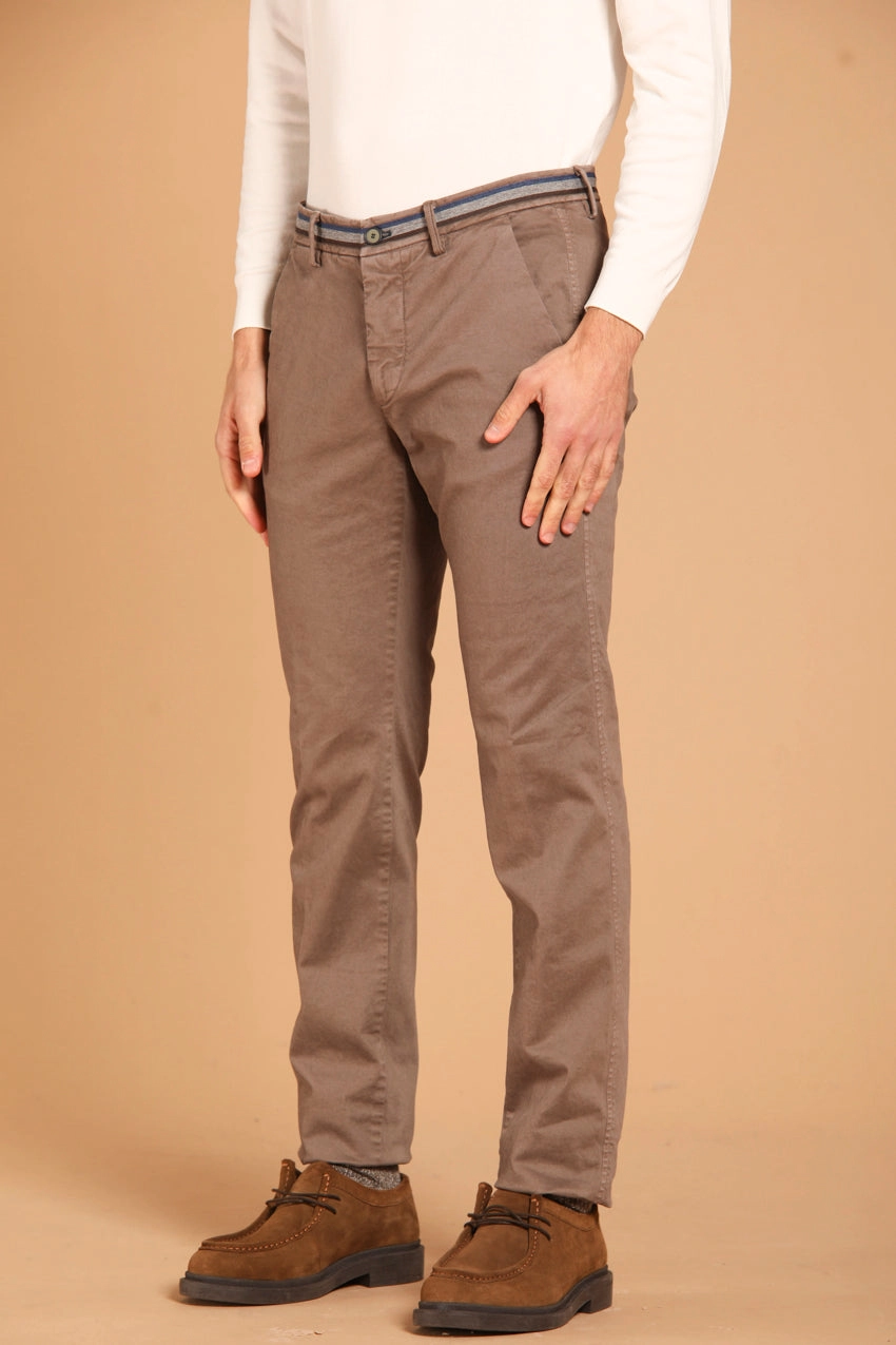Torino Winter men's chino pants in gabardine slim fit 