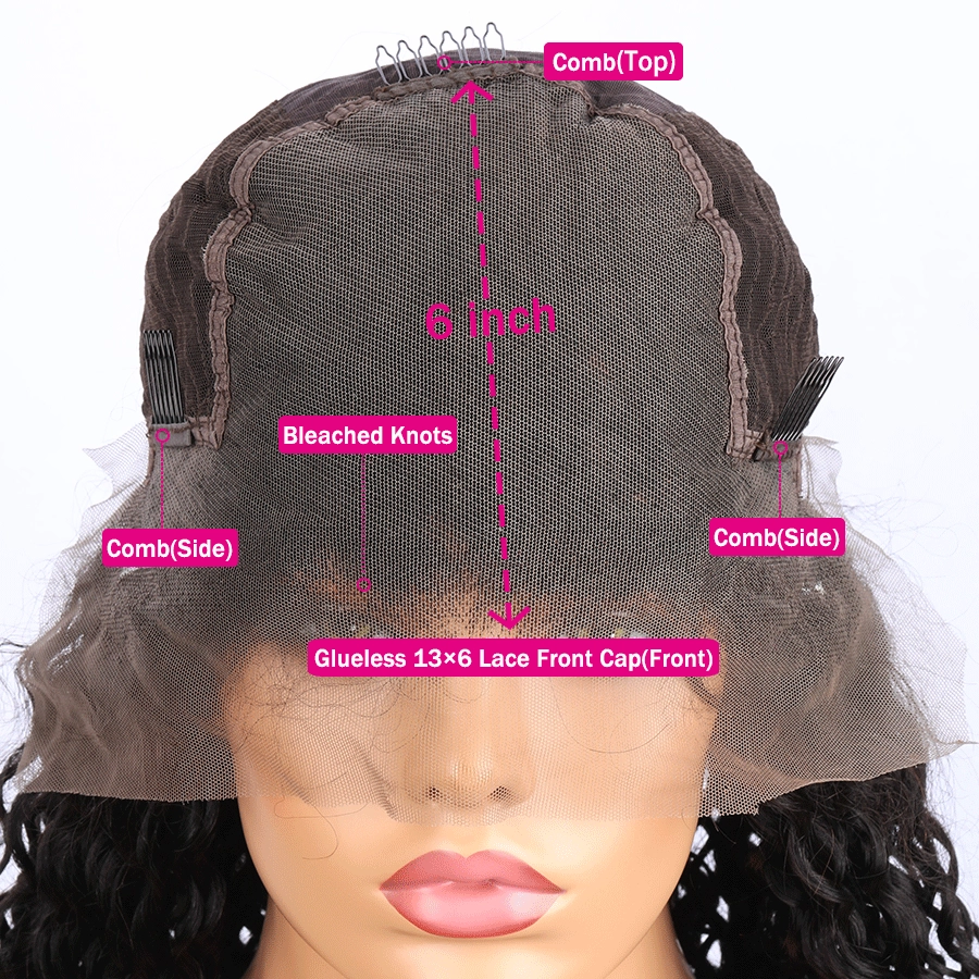 Tuneful Glueless Elegant Ginger Colored 13x6 Lace Front 6x5 Wear Go Human Hair Body Wave Wigs