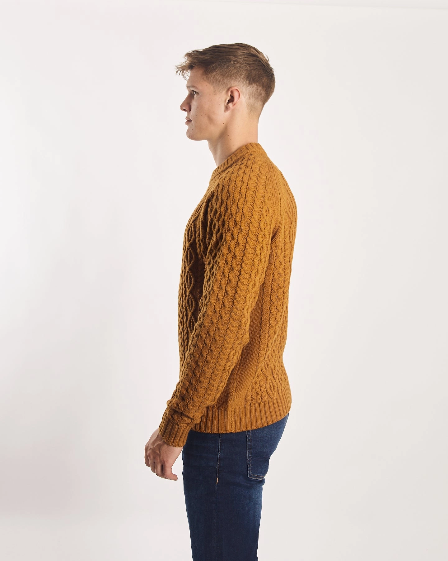 Vince Cable Sweater Cathay Spice