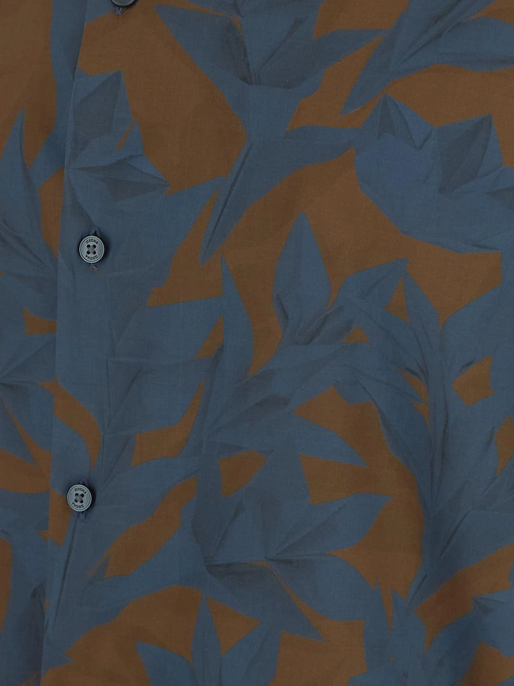 Z Zegna Graphic-Printed Buttoned Shirt
